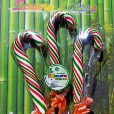 

12.12 PERMEN LOLIPOP TONGKAT NATAL HIJAU MERAH PUTIH / permen natal