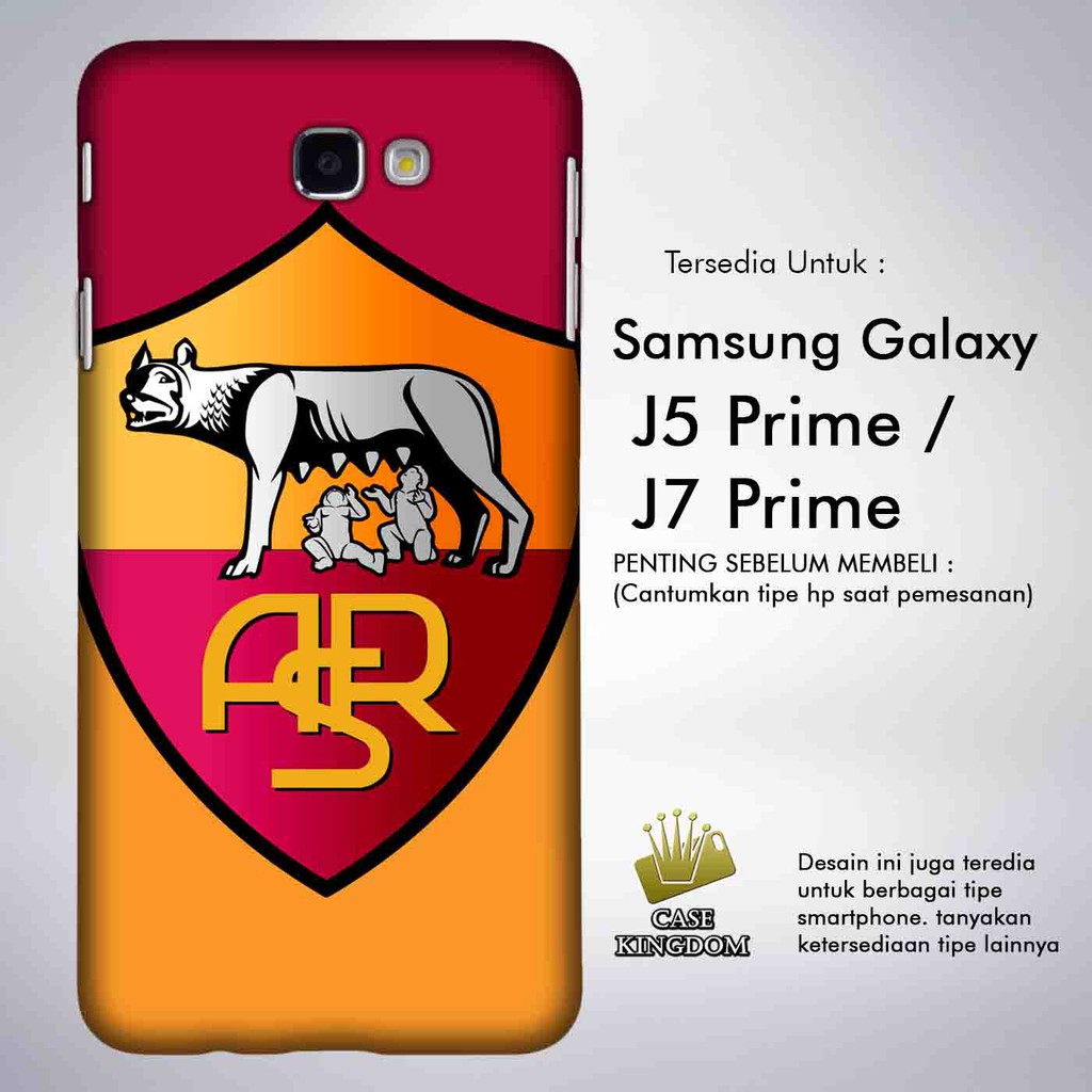 AS Roma 2 Casing Custom Samsung Galaxy J7 Prime | J5 Prime Case Cover