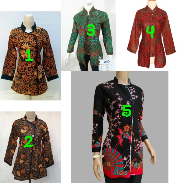 Terlaris Tey-17 Batik Wanita Asj Sa Hrb026 Kenongo Kemeja Tosca Panjang MmJVqLfoG8aKR