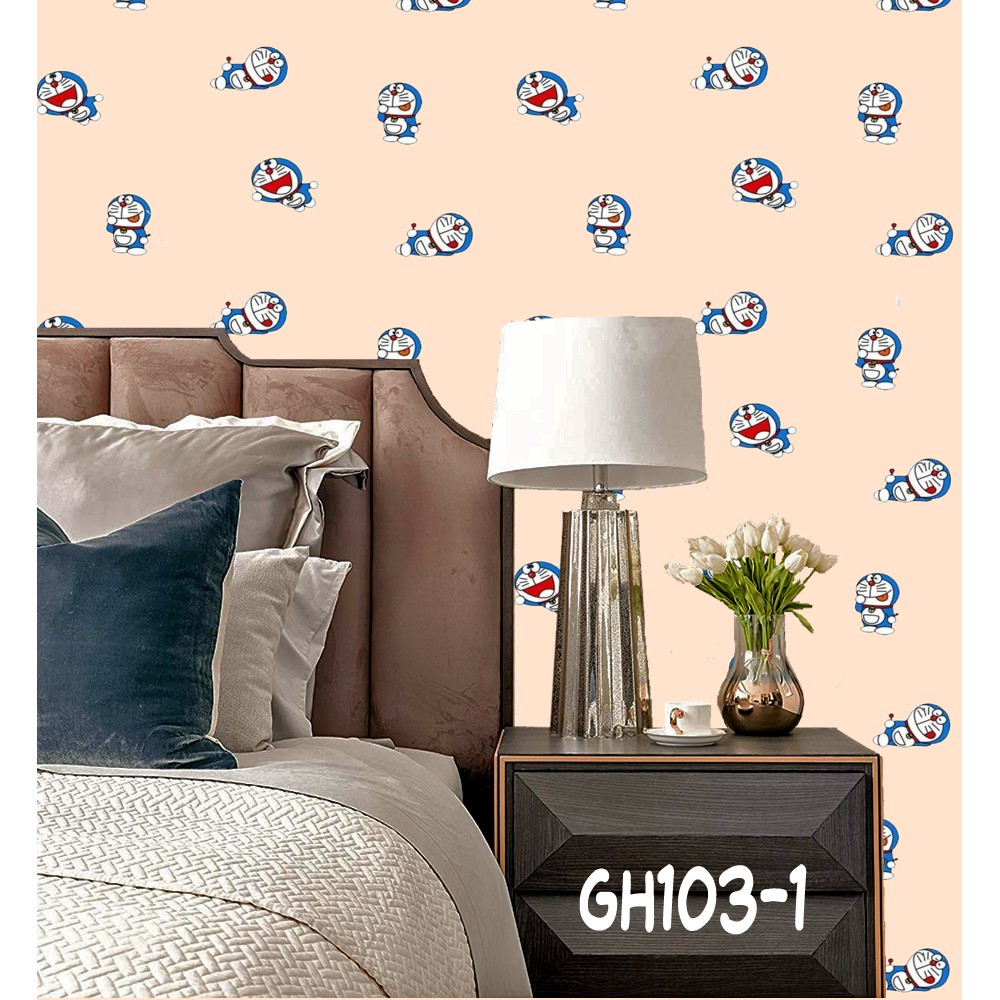 Wallpaper Sticker Wallpaper Dinding Wallstiker Gh Karakter Lucu Premium Quality 45CM x 8Mtr - WORLDHOME