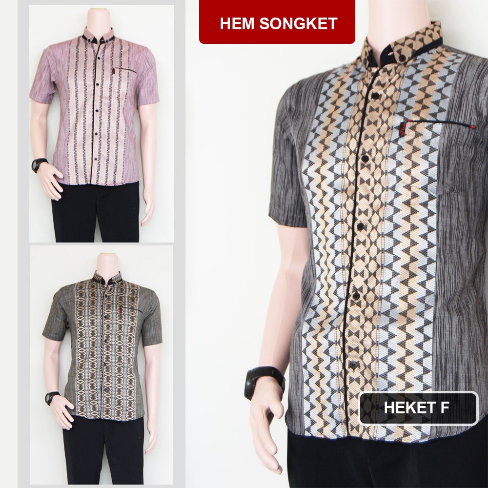 trolistore grosir kemeja songket lengan pendek baju muslim trolistore grosir kemeja songket lengan pendek baju muslim