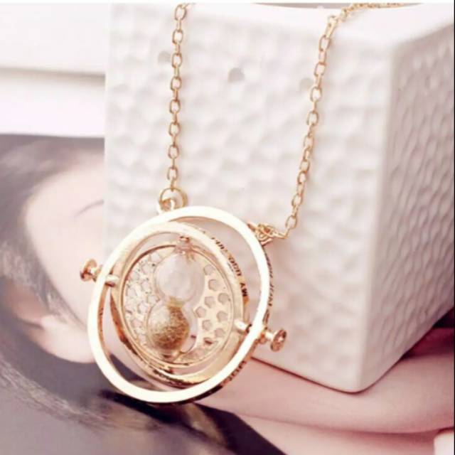 Replika Kalung jam pasir hermione film harry potter