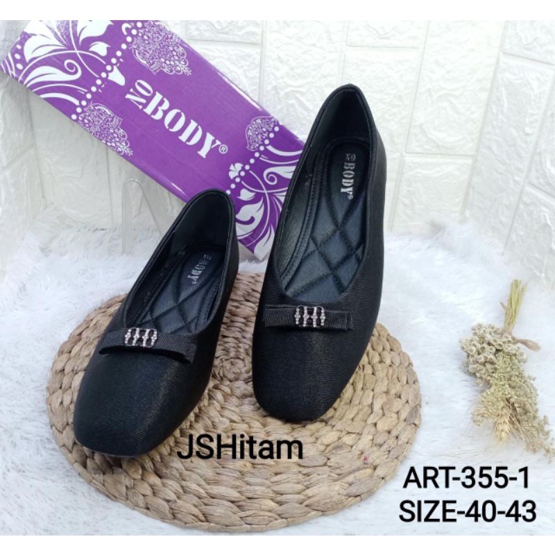 SEPATU FLAT IMPORT WANITA BIG/SIZE JUMBO NO BODY 355-1