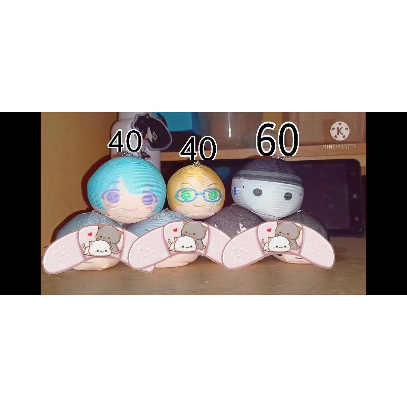 Omanju Identity V (Jack The Ripper) dan Ensemble Stars (Hajime Shino, Makoto Yuuki)