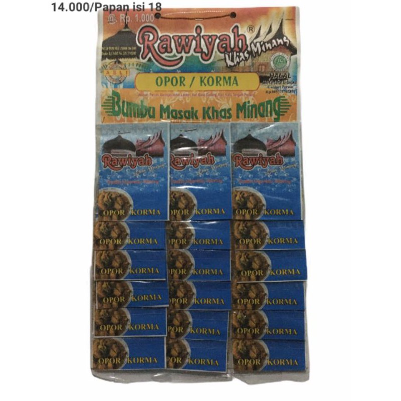 

Bumbu Opor Padang