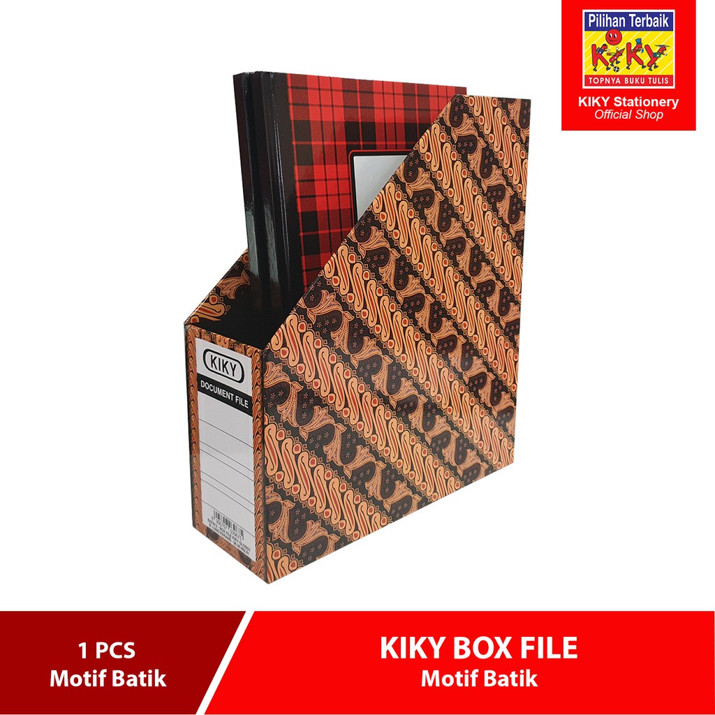 

BOX FILE FOLIO KIKY | TEMPAT DOKUMEN MOTIF BATIK DAN POLOS MATTE SERBA GUNA | FOLDER FILE
