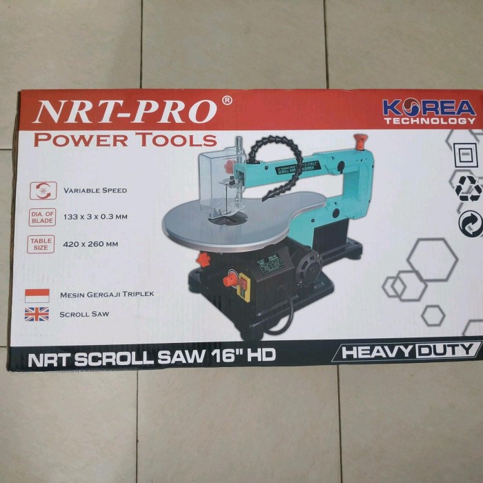 Mesin-Gergaji-Triplek/Scroll-Saw-NRT-PRO-16"
