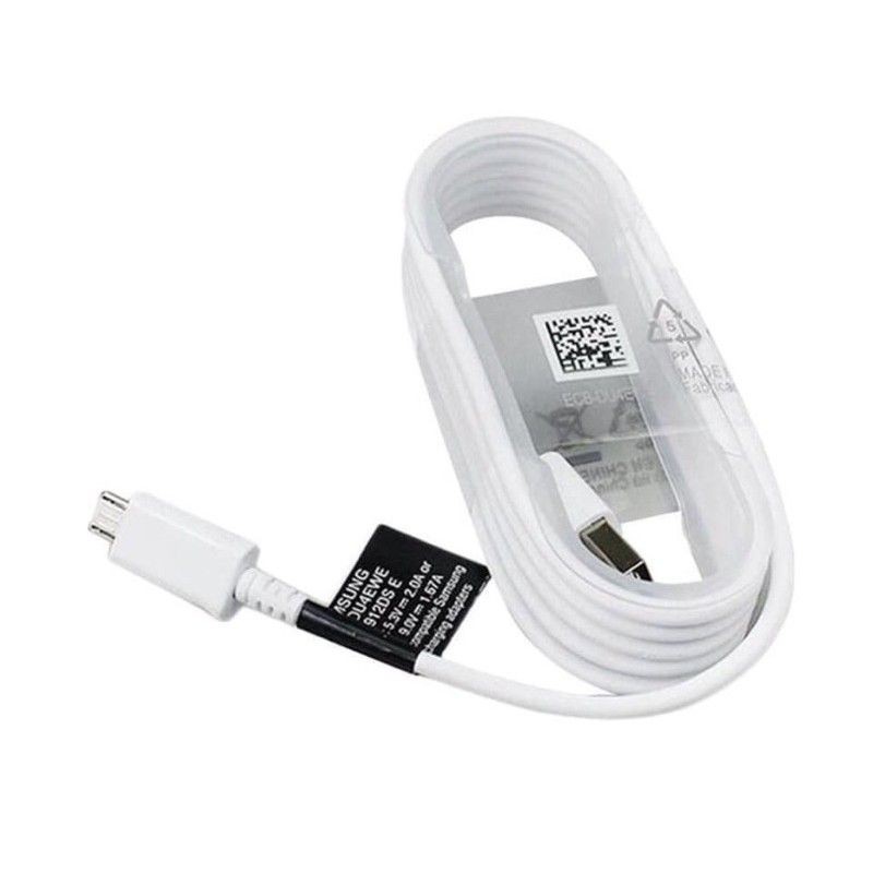 Kabel Data Samsung Galaxy S6 S7 / Note 4 5 Micro Usb Android V8 Fast Charging Original Kabel Tulang