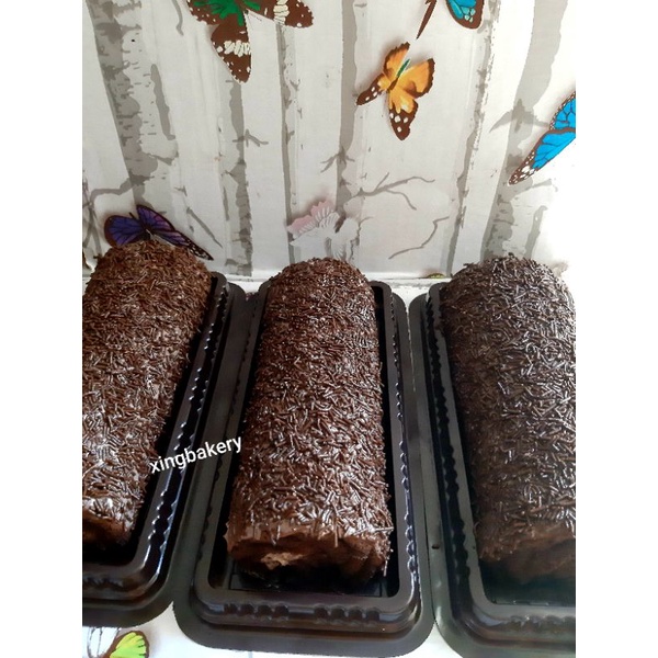 

bolu gulung coklat