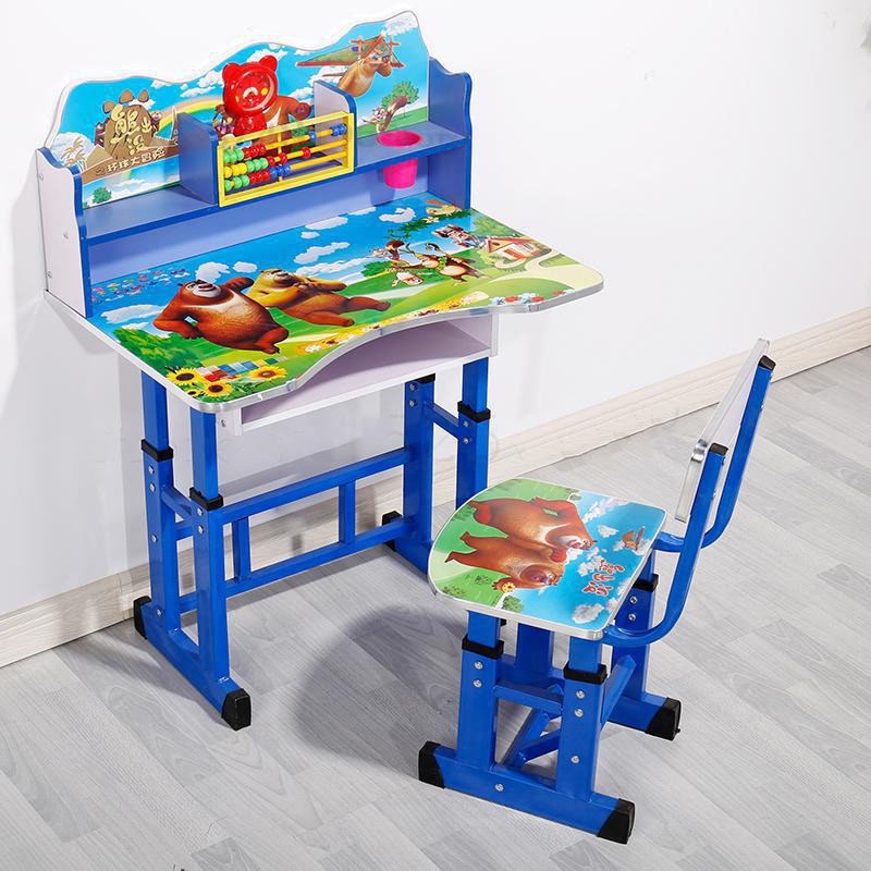 

Meja Kursi Belajar Anak Motif Kartun Lucu 70 x 45 CM - WKL75