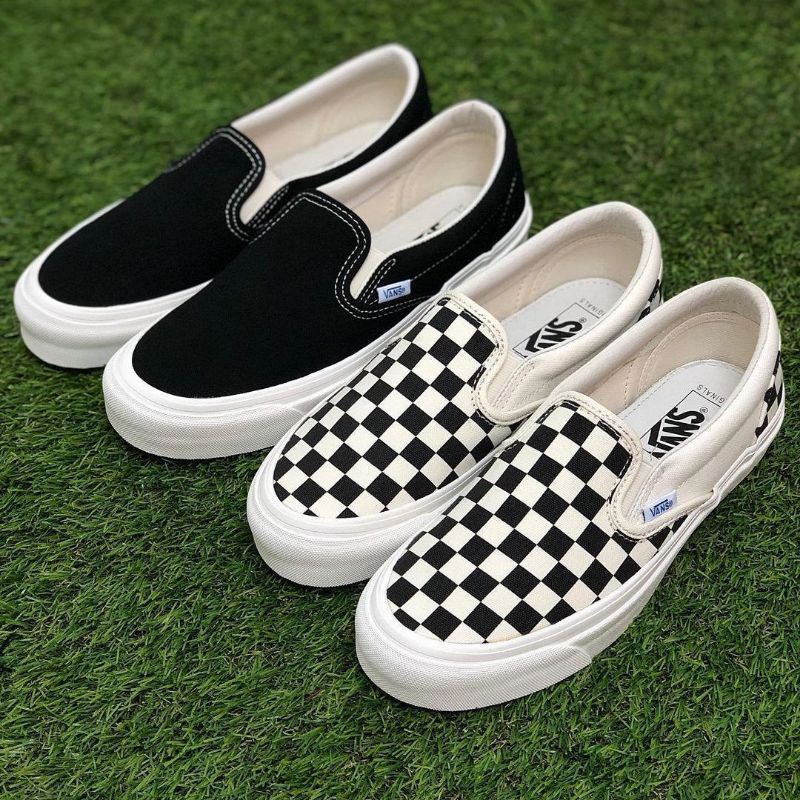 Vans Vault OG Slip-On Checkerboard / Black White Original