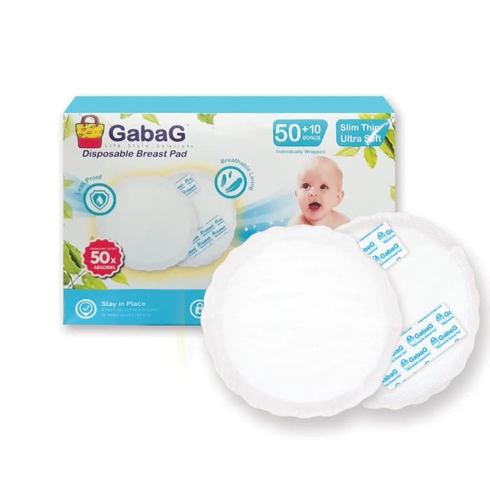 GABAG Classic Breastpad Disposable Breast Pads Classic 30 dan 60 pcs