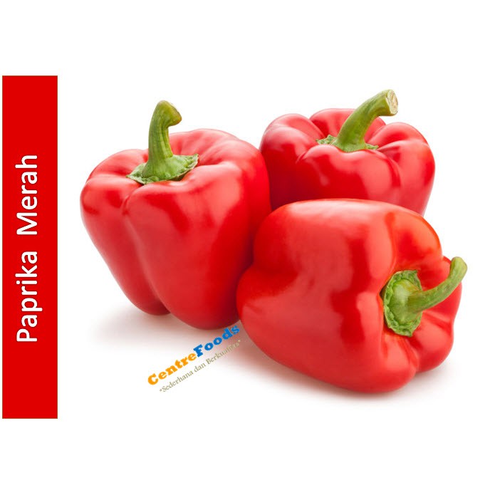

Paprika Merah_Cabai Sayur [Isi 1 Kg isi 3-5 Buah] Harga Per KG