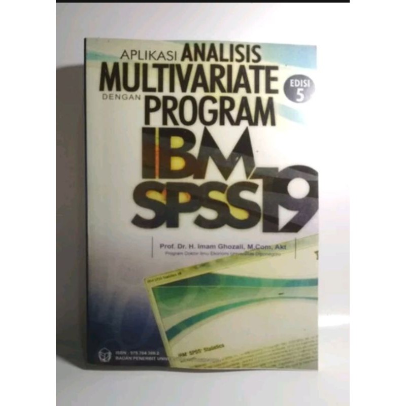 Analisis Multivariete dengan Program IBM SPSS 19 - Imam Ghozali