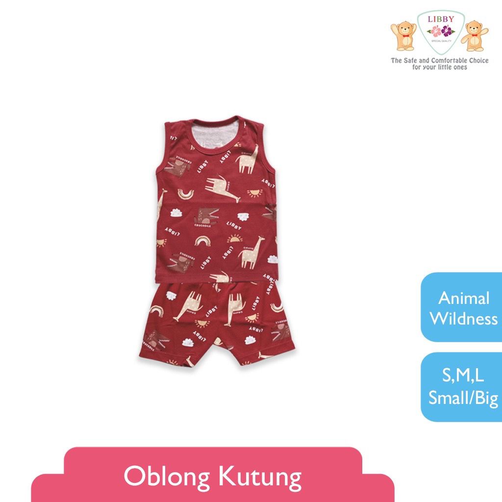 LIBBY Stelan Oblong Kutung Motif Animal Dreamland