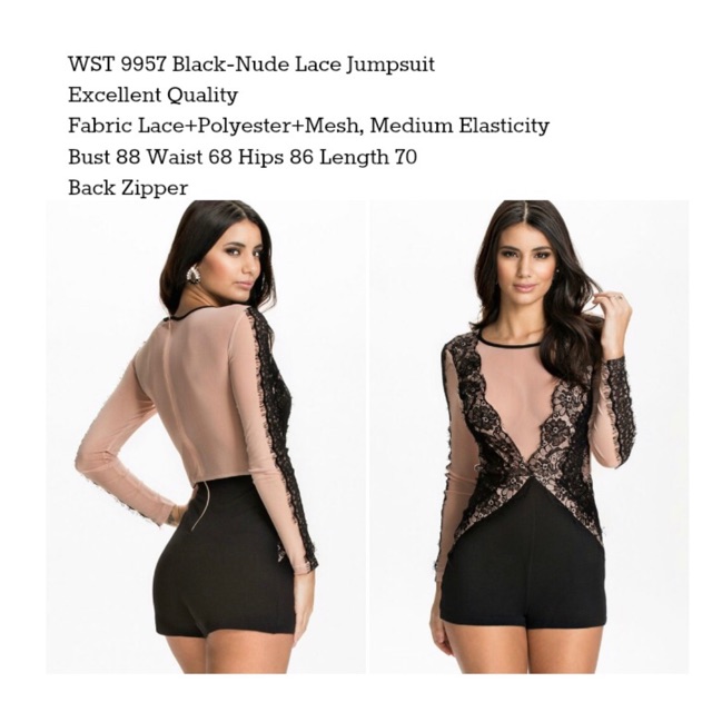 Lace jumpsuit
