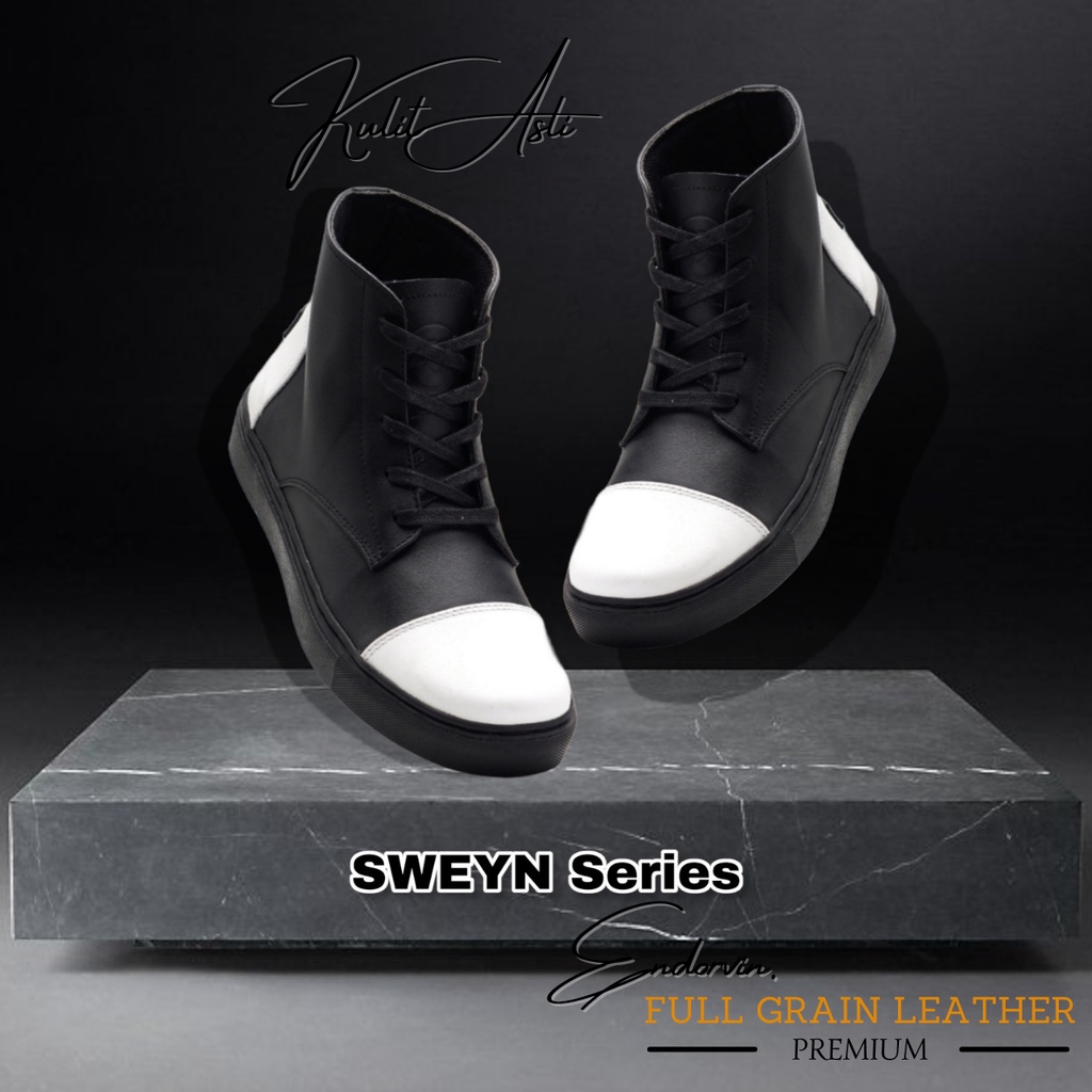 BOOTS EXCLUSIVE SWEYN Sepatu Spatu Boots Bots Bot But Buts Casual Kasual PDH Safety Pria Cowok Cowo 