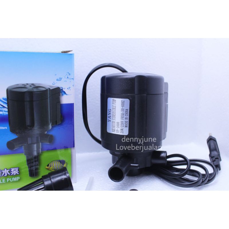 Pompa Aquarium YP 1600 Power Head Mesin Filter