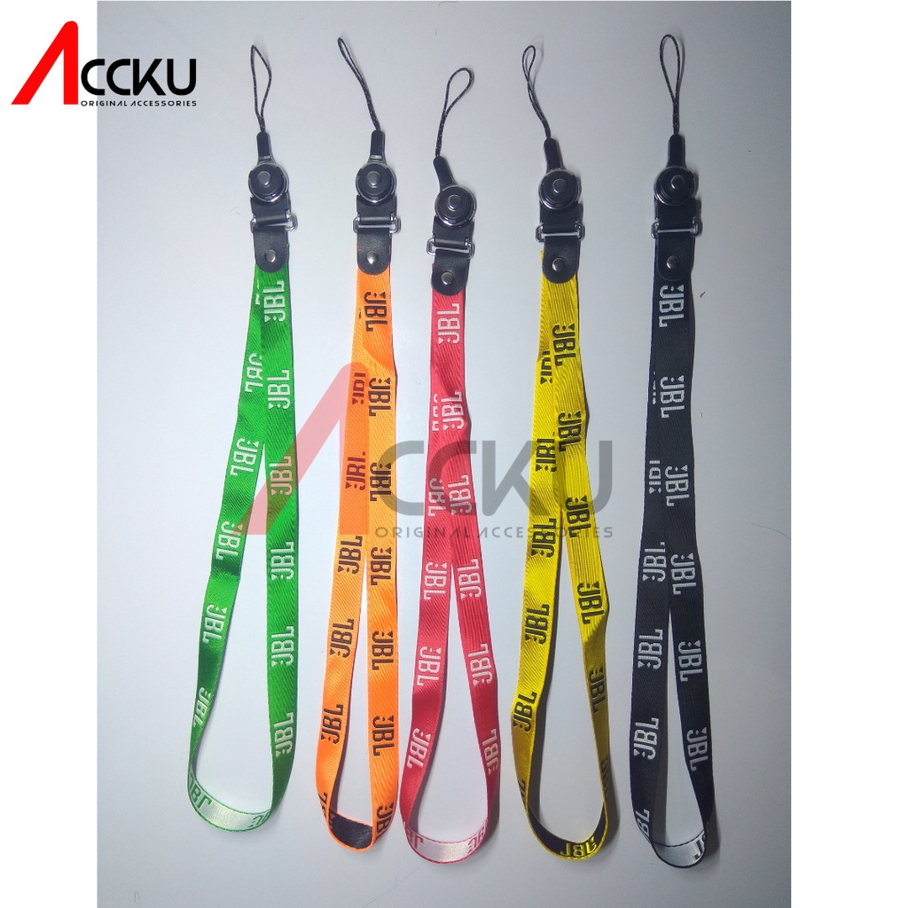 [ JBL ] Tali / Tali Gantungan Handphone Tali Lanyard Handphone Gantungan HP Tali HP Tali Handphone Tali Gantungan Kunci Tali Gantungan Kartu Bisa Gantung di Leher Tali Hp Model Kalung Tali Gantungan Lanyard Wrist Finger Hand Shoulder Strap Tali Gantungan