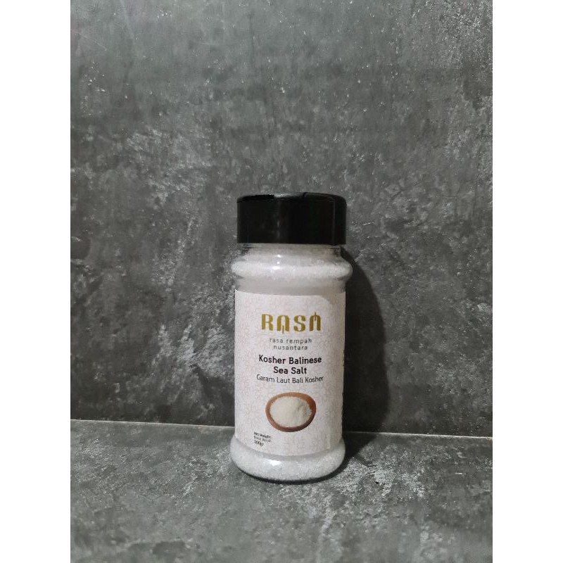 

RASA Remoah Kosher Balinese Sea Salt / Garam Laut Bali Kosher 70g