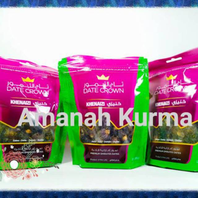 Kurma Premium Khenaizi Date Crown 250gr