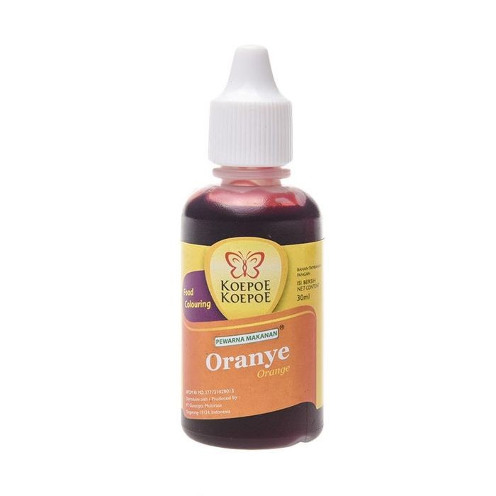 

Koepoe Koepoe Pewarna Makanan Oranye 30ml