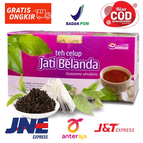 

PELANGSING ALAMI Teh JATI BELANDA Tazakka isi 20 Kantung melancarkan BAB HALAL BPOM ORIGINAL