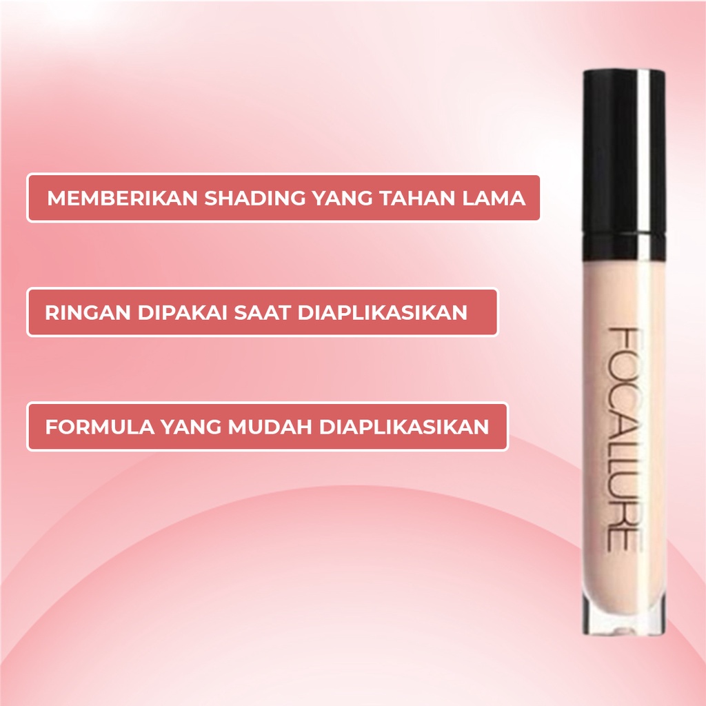 [ SKINHOUSEID ] FOCALLURE Liquid Concealer FA31 Makeup Full Cover Make Up Base Eye Dark Circles Natural Cosmetics