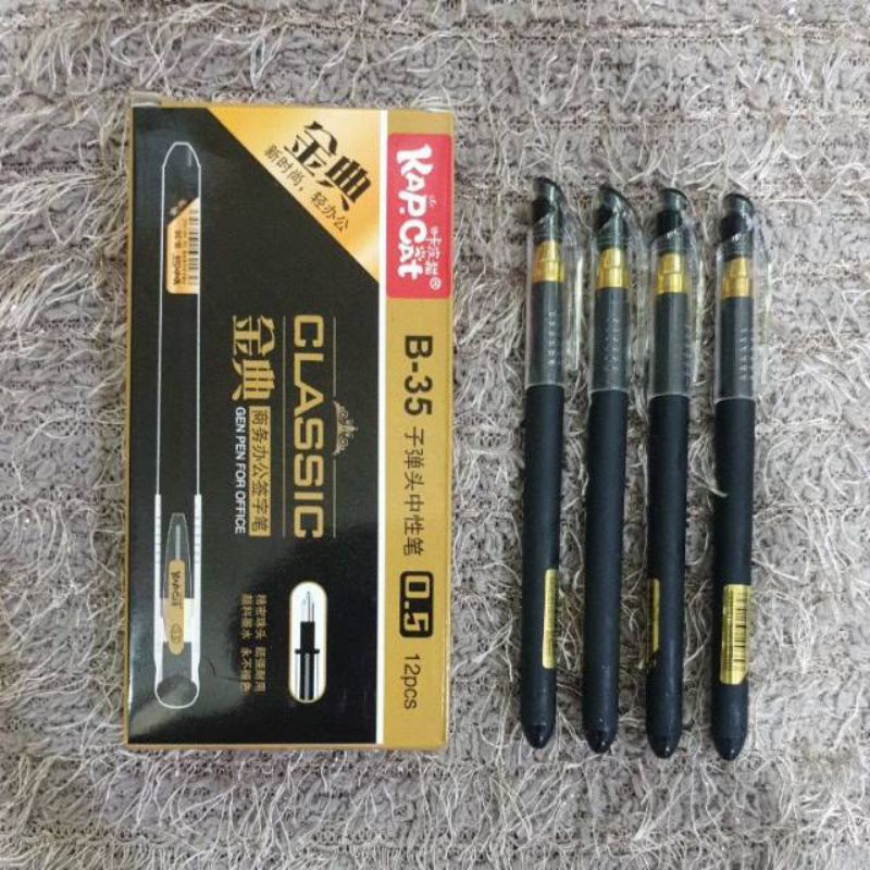 

Pulpen GELL PEN karkter warna tebal isi 12pcs