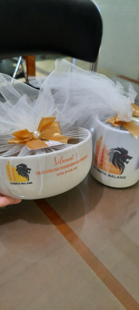 Paket Hemat Mug Dan Mangkok Keramik Custom Grosir Harga Lebih Murah