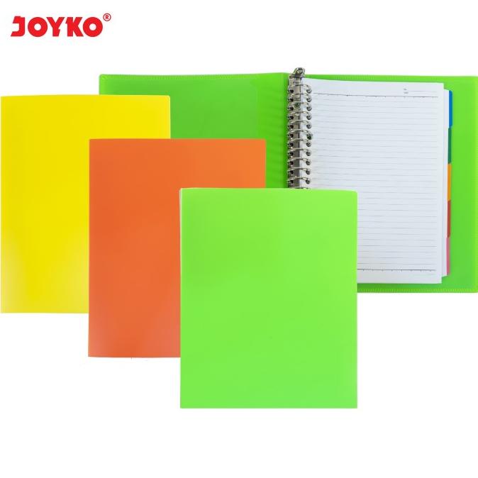 

BAYAR COD Binder Note Joyko A5-TSFL-M504 / Fluorescent TERBARU Kode 1027