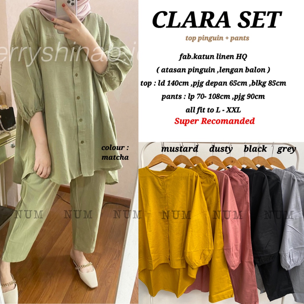 Clara set ( top + pants )