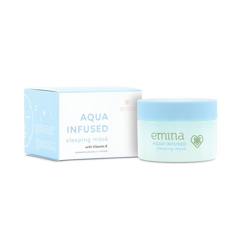 ❤️Glamouroseshop❤️ Emina Aqua Infused Sleeping Mask 30 gr