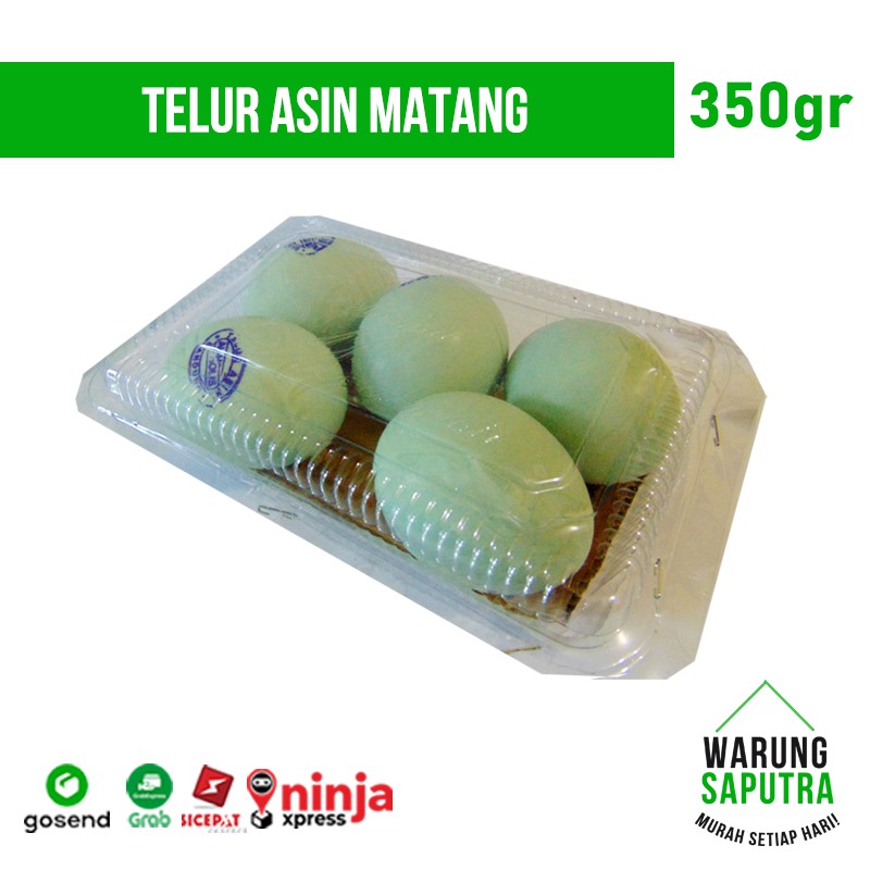 

Telur / Telor Bebek Asin Matang Isi 5 Bandung 350g