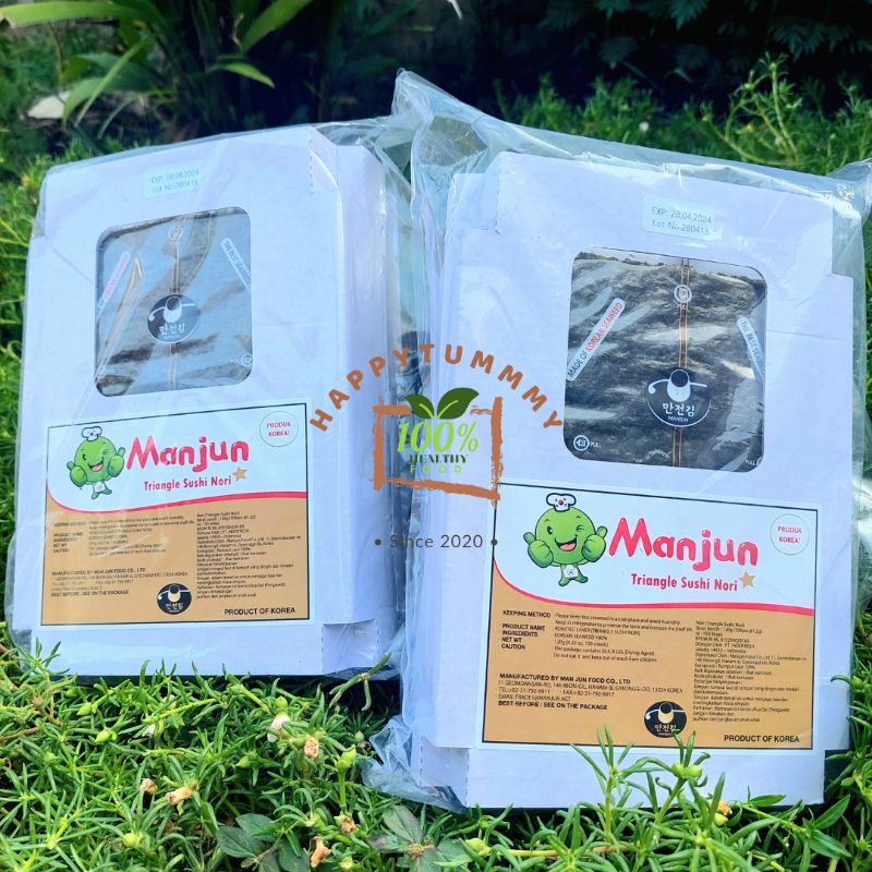 

HPT - ONIGIRI Manjun per LEMBAR Halal / WRAPPER Rumput Laut Import untuk Nasi Kepal Onigiri