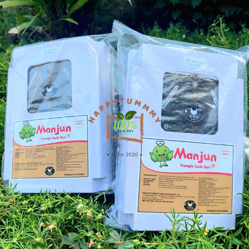 HPT - ONIGIRI Manjun per LEMBAR Halal / WRAPPER Rumput Laut Import untuk Nasi Kepal Onigiri