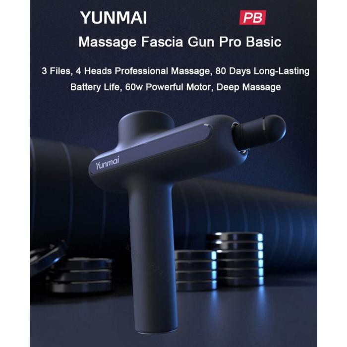 XIAOMI YUNMAI PRO BASIC DEEP MUSCLE MASSAGE GUN ALAT PIJAT ELEKTRIK