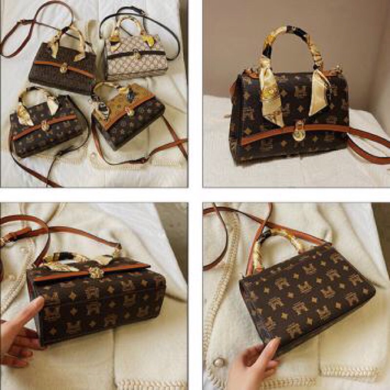 SG3468 syafniegalery tas selempang wanita motif gd import