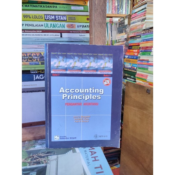 accounting principles. pengantar akuntansi. buku 1. edisi 7. by Jerry weygandt
