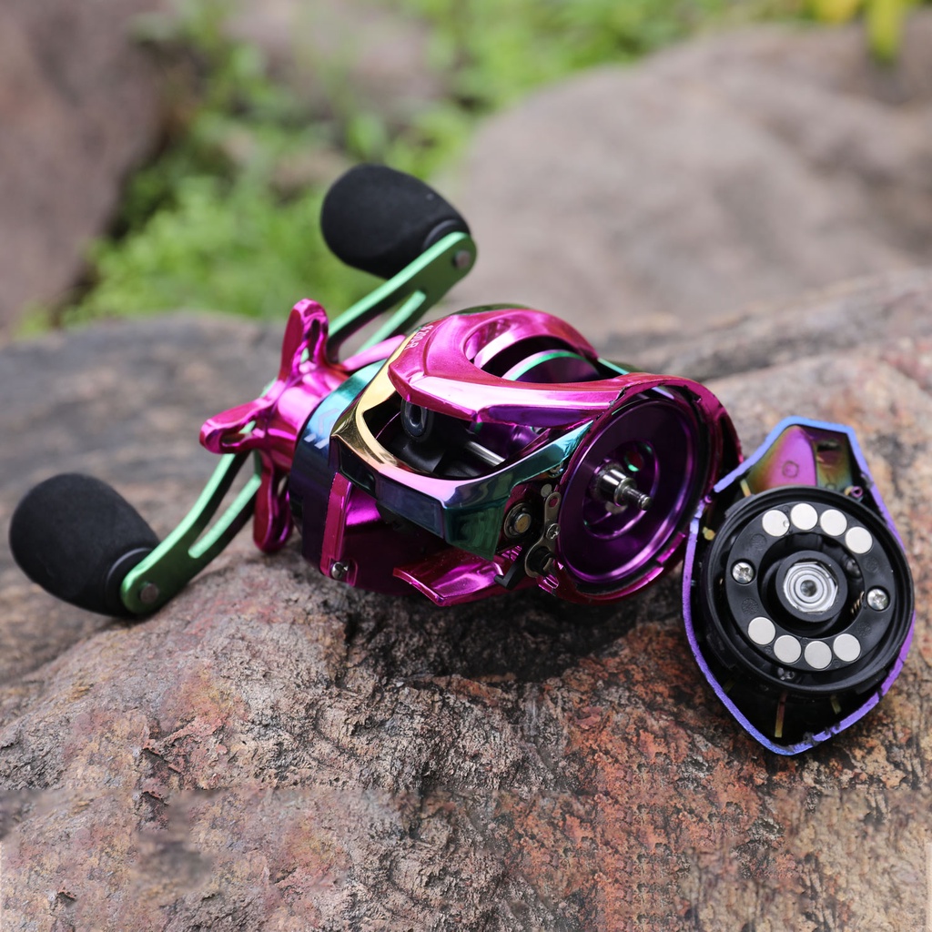 12+1 BB Castiing Fishing Reel dengan gear ratio tinggi 7.2:1 Dan EVA Handle untuk alat pancing air tawar.