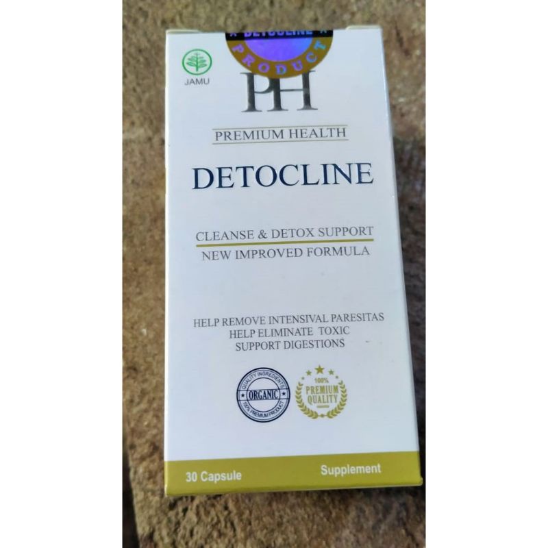 Obat Parasit Detocline Asli Impor USA Obat Detocline Obat Bau Mulut Bau BPOM Jaminan Original 100%