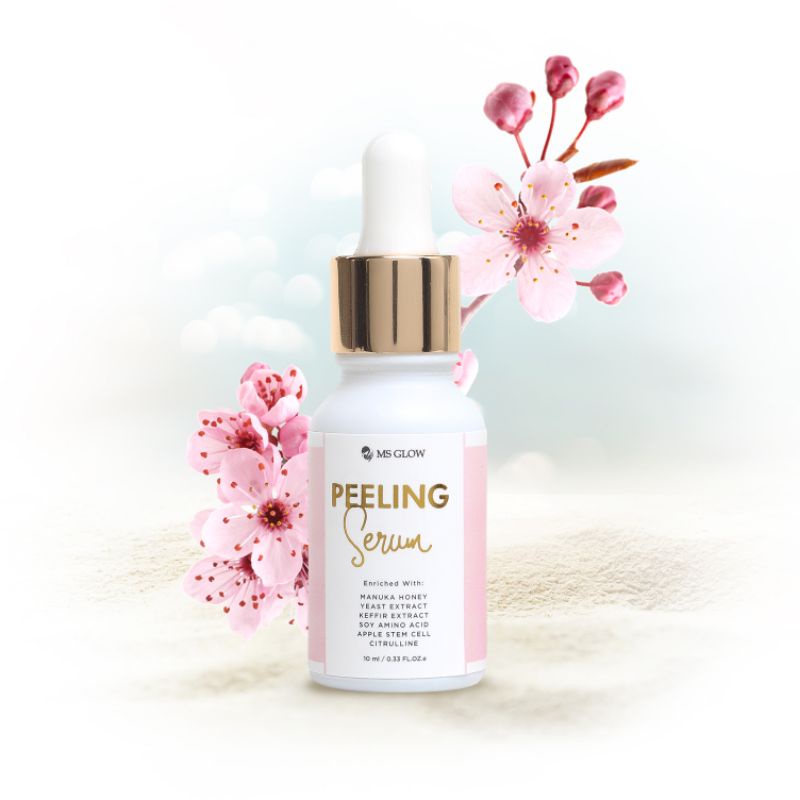 Peeling Serum MS Glow / Eksfoliasi Alami