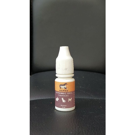 kepromec oral repack 10 ml obat gudig scebies hewan  kelinci anjing kucing