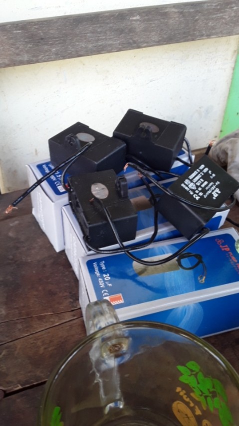 Grosir - Kapasitor Kabel - 31.5 Uf /450v - Capasitor - Jp