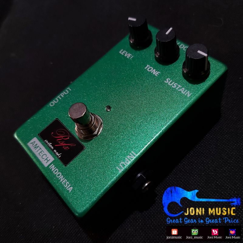 Efek Gitar Amtech Bigmuff Green Russian Clone