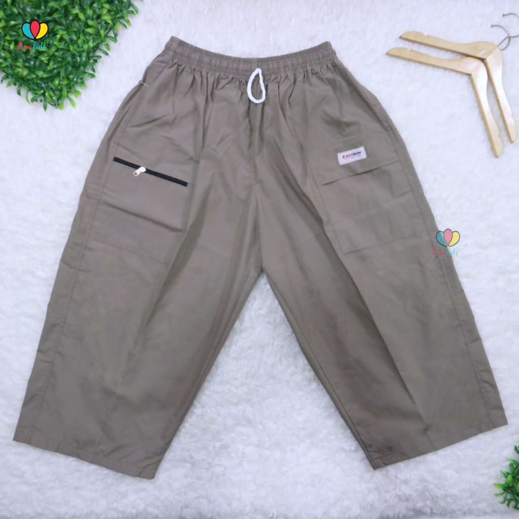 Celana Pangsi JUMBO fit to XL / Kantong Santai Pria Harian Laki Polos Resleting Big Size Murah Adem