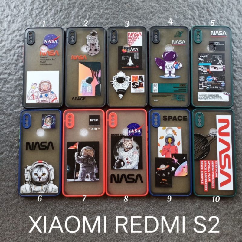 case gambar Xiaomi redmi S2 motif cowok soft softcase softshell silikon cover casing kesing housing