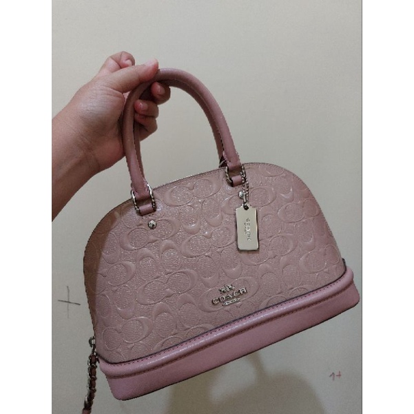 (PRELOVED) Coach Sierra Mini Embossed/Tas Coach Sierra Mini/Tas Coach Original/Tas Coach Murah