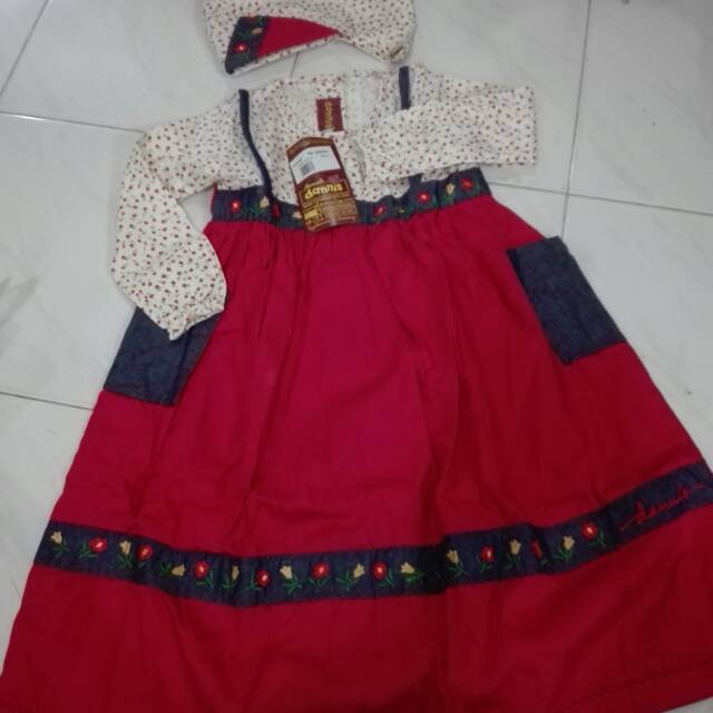 Baju anak cewek dannis size1