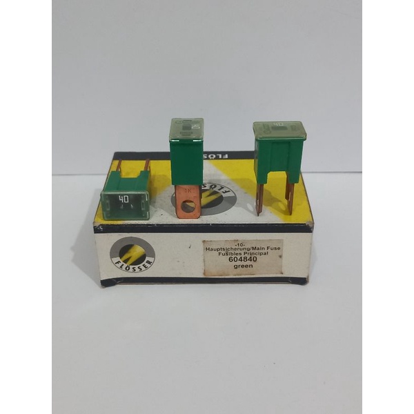 Fuse/Sekring Pusat PACIFIC 604840 Laki Colok Besar 40A Original